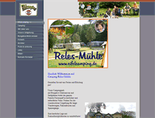 Tablet Screenshot of eifelcamping.de